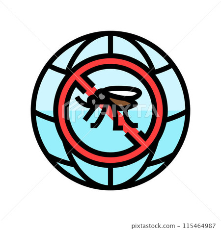 tuberculosis world day color icon vector illustration 115464987