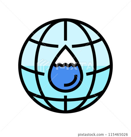 food world day color icon vector illustration 115465026