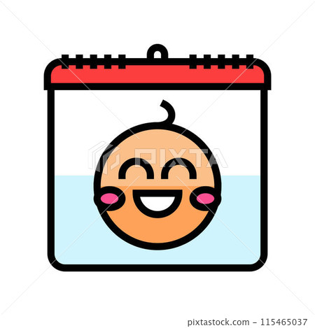 water world day color icon vector illustration 115465037