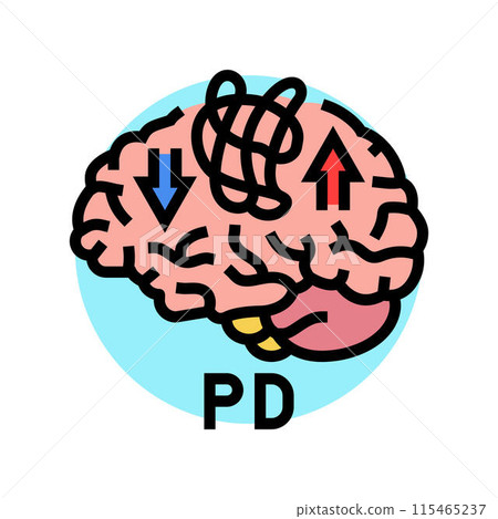 prion diseases color icon vector illustration 115465237