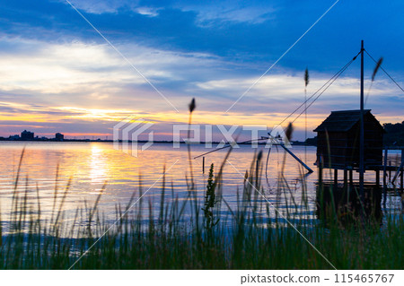 Lake Togo at dusk Lake Togo at dusk 115465767