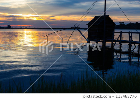 Lake Togo at dusk Lake Togo at dusk 115465770