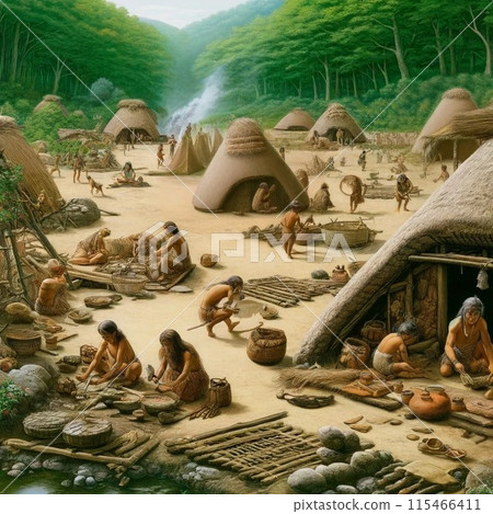 生活在繩文時代 115466411