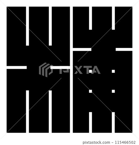 This is a family crest. It is a type of square character. It is in the shape of a bay. 115466502