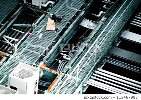 Building Outdoor Machine 115467988