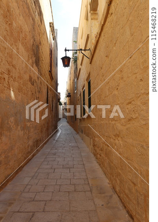 Narrow streets of Mdina, Malta Narrow streets of Mdina, Malta 115468219