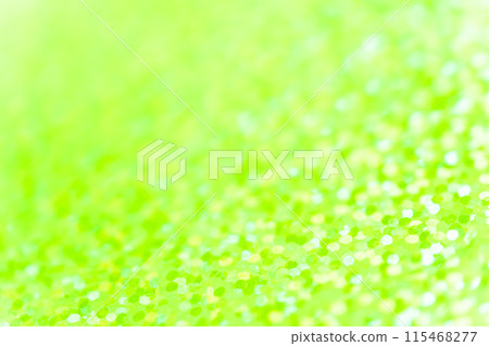 Glitter / fresh green background material 115468277