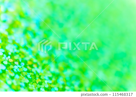 Glitter / fresh green background material 115468317