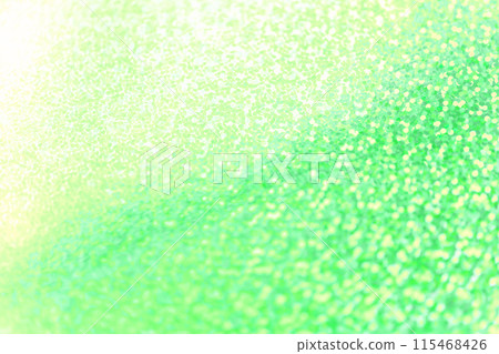Glitter / fresh green background material 115468426
