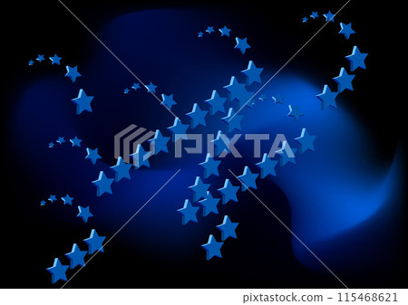 Abstract stars on blue background 115468621