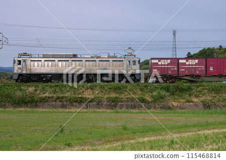EF81-303（1087）牽引的貨運列車，車身閃亮_攝於2024年5月20日 115468814