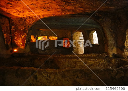 Catacombs of the Church of St. Cataldo, Rabat, Malta Catacombs of the Church of St. Cataldo, Rabat, Malta 115469300
