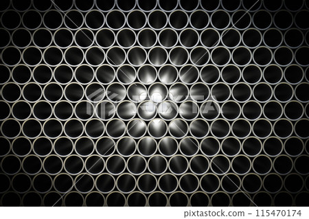 Pipes on a construction site 115470174