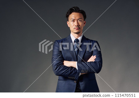 Businessman wearing a suit Businessman wearing a suit 115470551