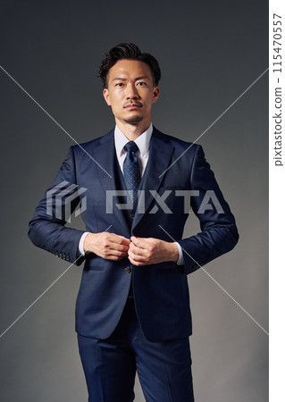 Businessman wearing a suit Businessman wearing a suit 115470557