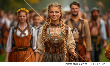 Oktoberfest in Munich 115471045
