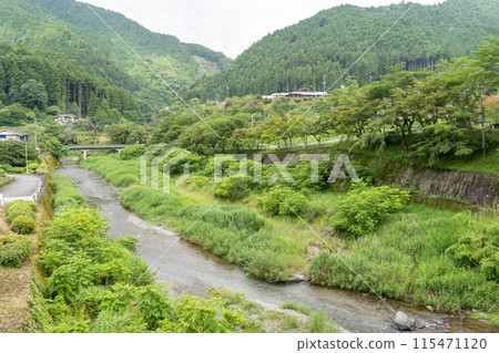 名栗湖及其周邊地區 115471120