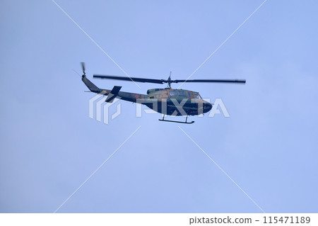 Japan Self-Defense Forces' multipurpose helicopter UH-1 Japan Self-Defense Forces' multipurpose helicopter UH-1 115471189