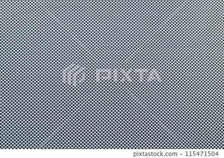 Top view of modern seamless grey pattern of woven plastic sheet mat. 115471504