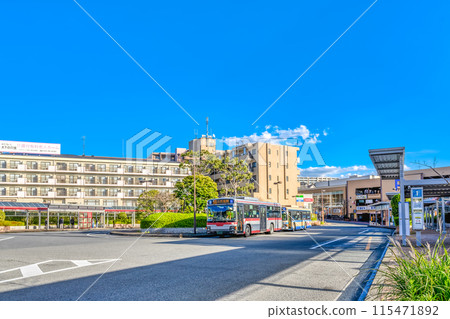 橫濱市青葉區的城市景觀,市尾站 橫濱市青葉區的城市景觀,市尾站 115471892