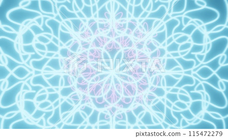 Mandala Mandala Light Art Mandala Mandala Light Art 115472279