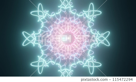 Mandala Mandala Light Art 115472294