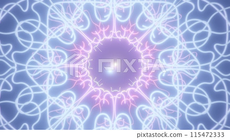 Mandala Mandala Light Art Mandala Mandala Light Art 115472333