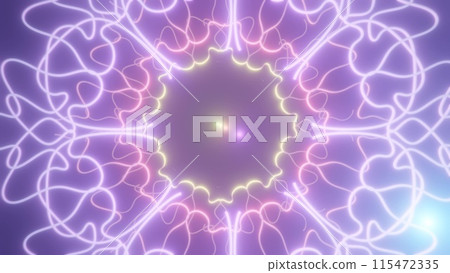 Mandala Mandala Light Art Mandala Mandala Light Art 115472335