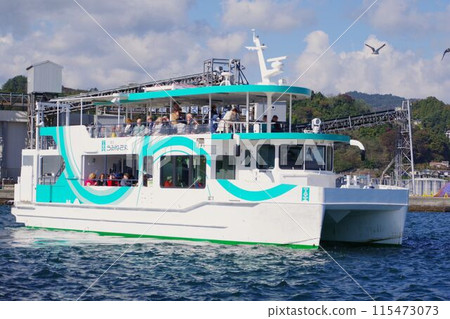 Scenery of Iwate - Jodogahama sightseeing boat Miyako Uminekomaru Scenery of Iwate - Jodogahama sightseeing boat Miyako Uminekomaru 115473073