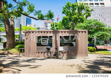Smoking area Tokyo Minato Ward Smoking area Tokyo Minato Ward 115474320