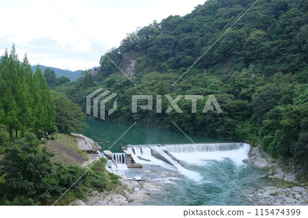 三重縣松阪市_茶倉橋西景8_2023年8月 115474399