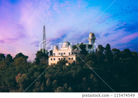 Rome, Italy. Building Of National Institute For Astrophysic Rome, Italy. Building Of National Institute For Astrophysic 115474549