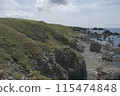 The cliffs and sea of Nyudozaki, Akita Prefecture 115474848