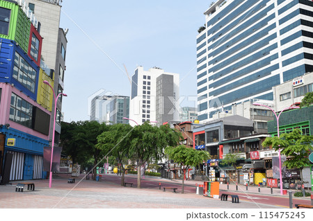 韓國首爾弘大城市景觀 115475245