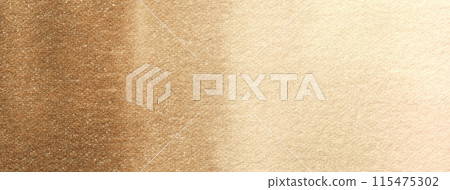 Abstract art background light beige and brown colors. Watercolor painting on canvas with soft bronze gradient. 115475302
