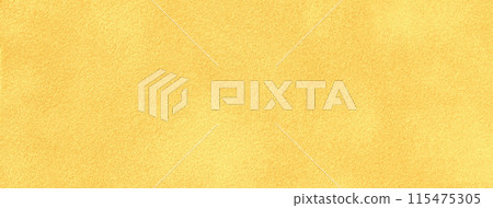 Light yellow matte background of suede fabric, closeup. Velvet texture of golden textile, macro. 115475305