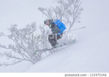 Backcountry skiing Backcountry skiing 115475348