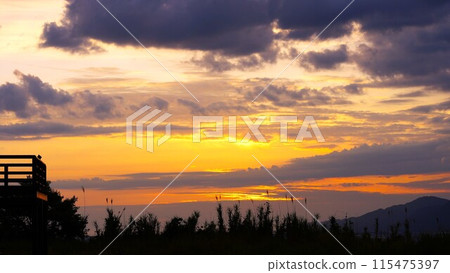 Beautiful sunset. Beautiful sunset. 115475397