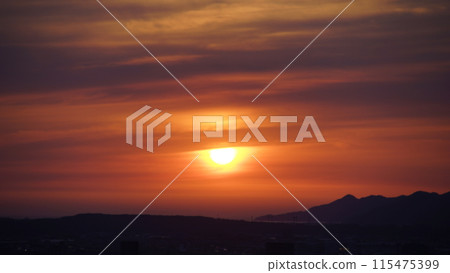 Beautiful sunset. Beautiful sunset. 115475399