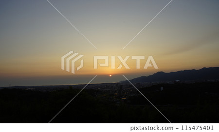 Beautiful sunset. Beautiful sunset. 115475401