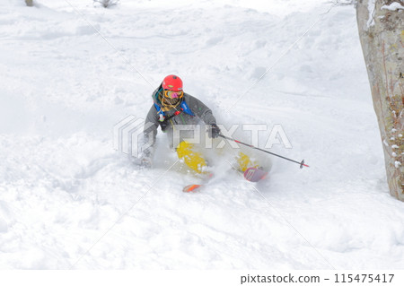 Backcountry skiing Backcountry skiing 115475417