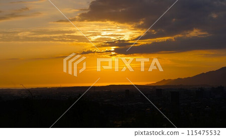 Beautiful sunset. Beautiful sunset. 115475532