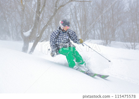 Backcountry skiing Backcountry skiing 115475578