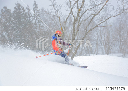 野外滑雪 115475579