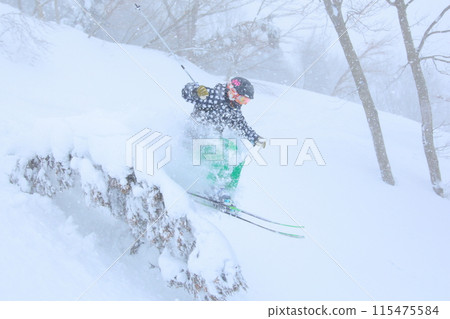 野外滑雪 115475584