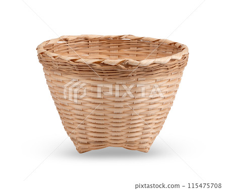 basket isolated on white background 115475708