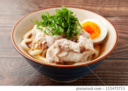 Cold shabu-shabu udon Cold shabu-shabu udon 115475713