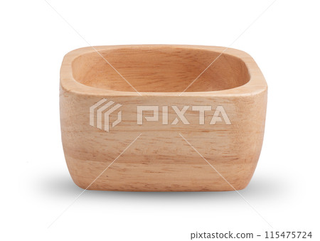 wood spoon isolated on white background wood spoon isolated on white background 115475724