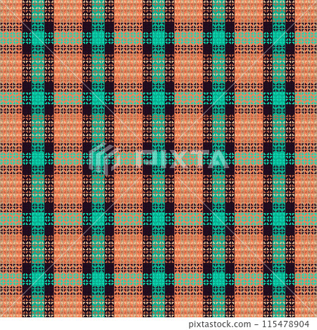 Tartan plaid pattern with texture. 115478904