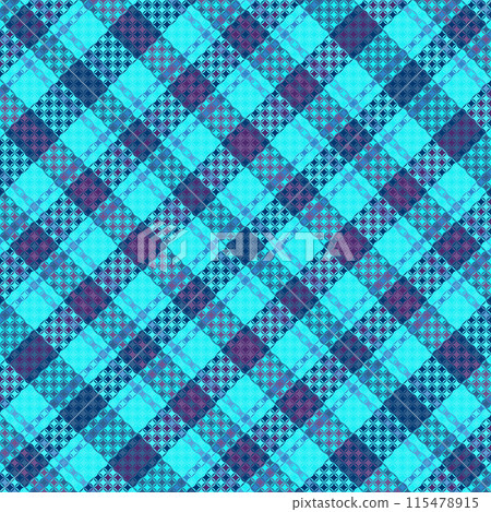 Tartan plaid pattern with texture. 115478915